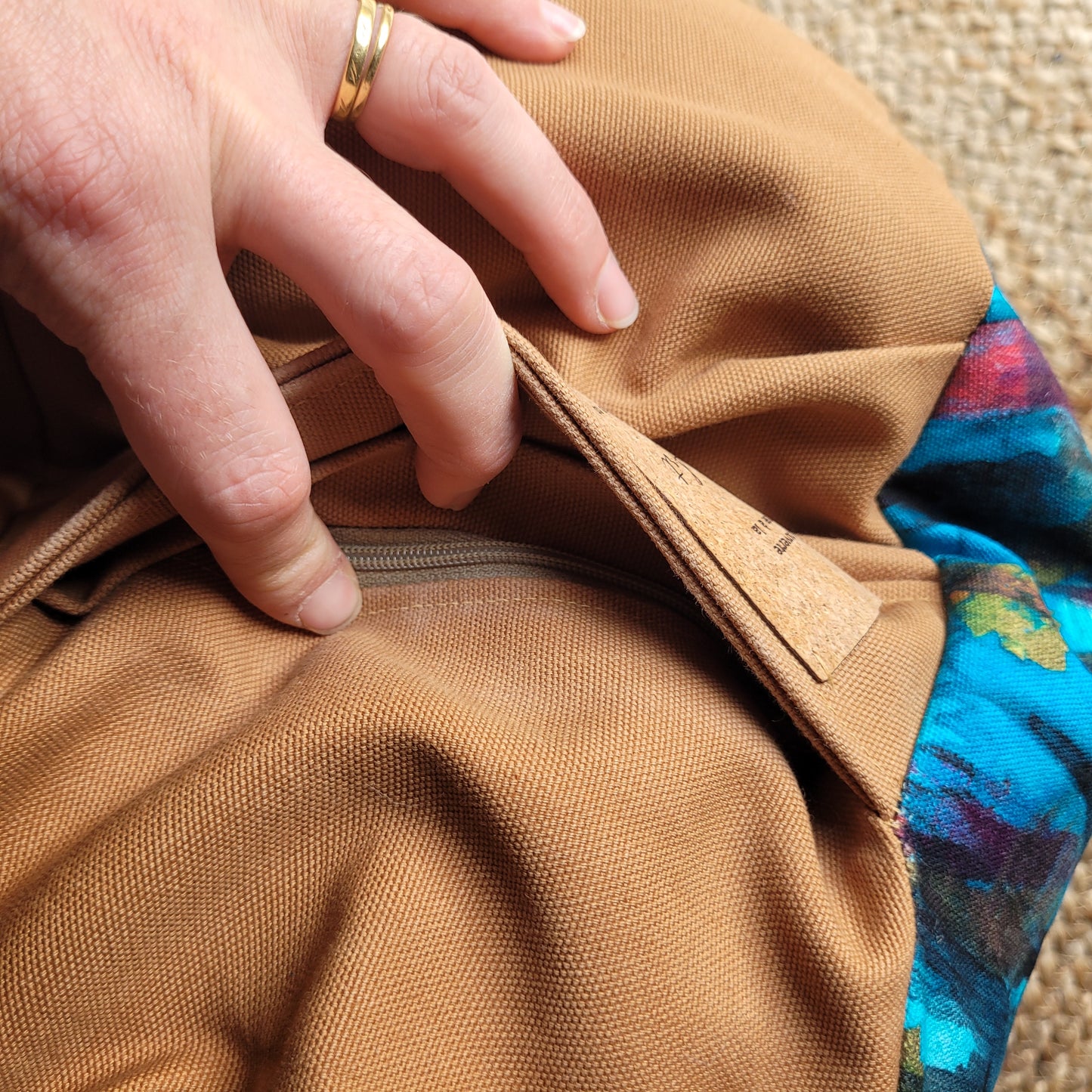 Coussin de méditation Renard, Mantrart