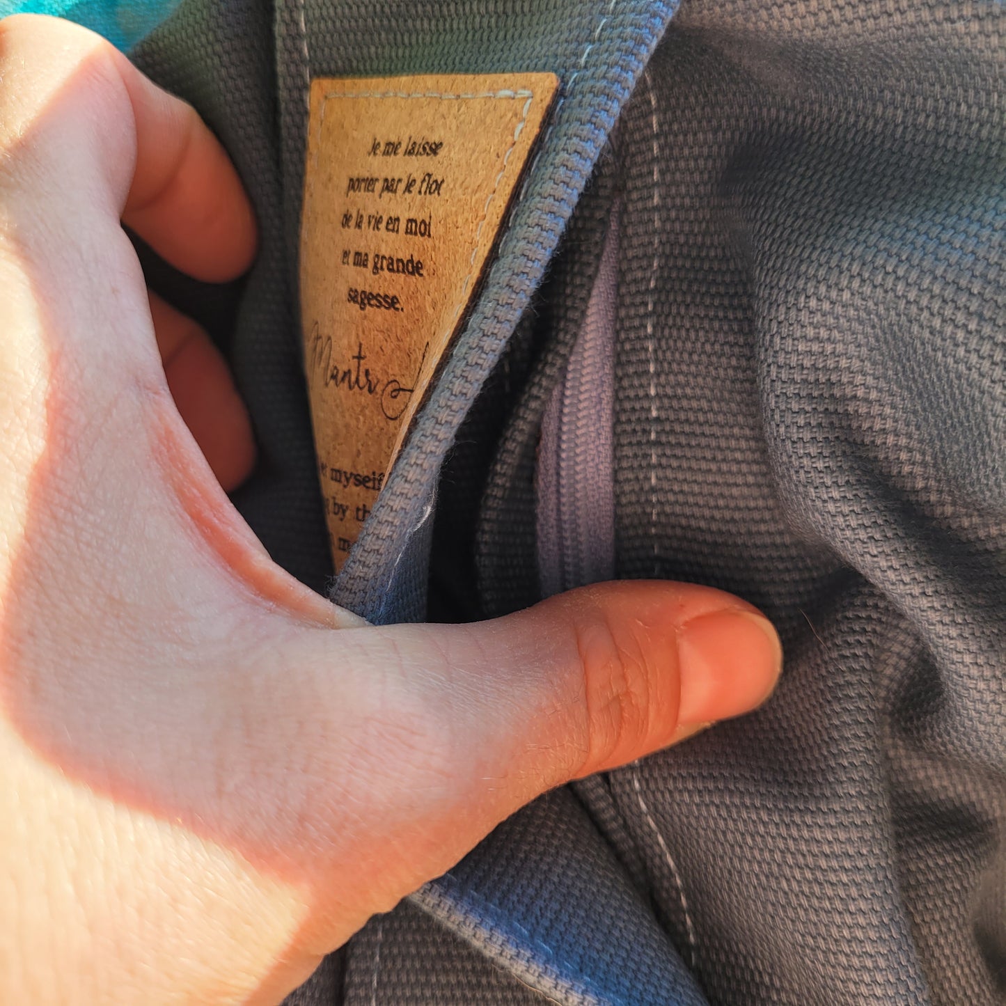 Coussin de méditation Baleine, MantrArt