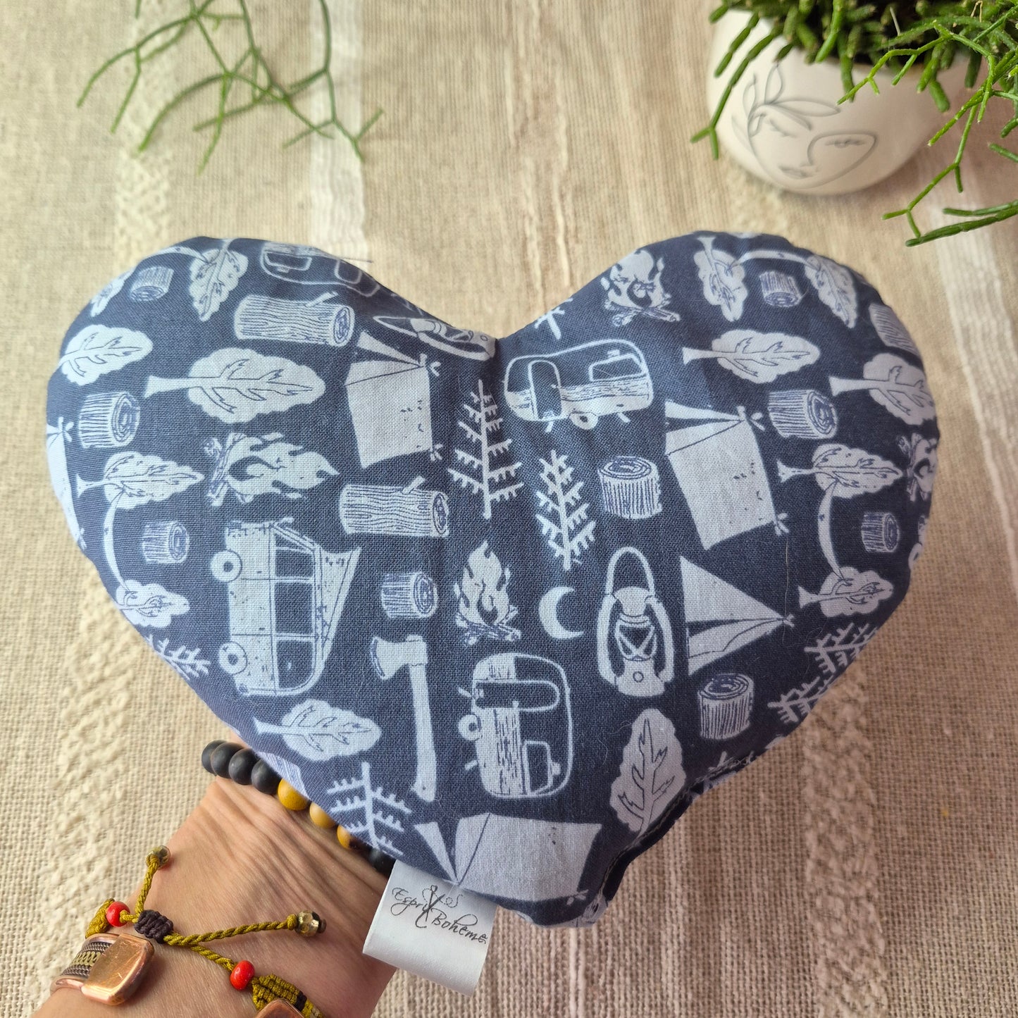 Sac chauffant enfant camping