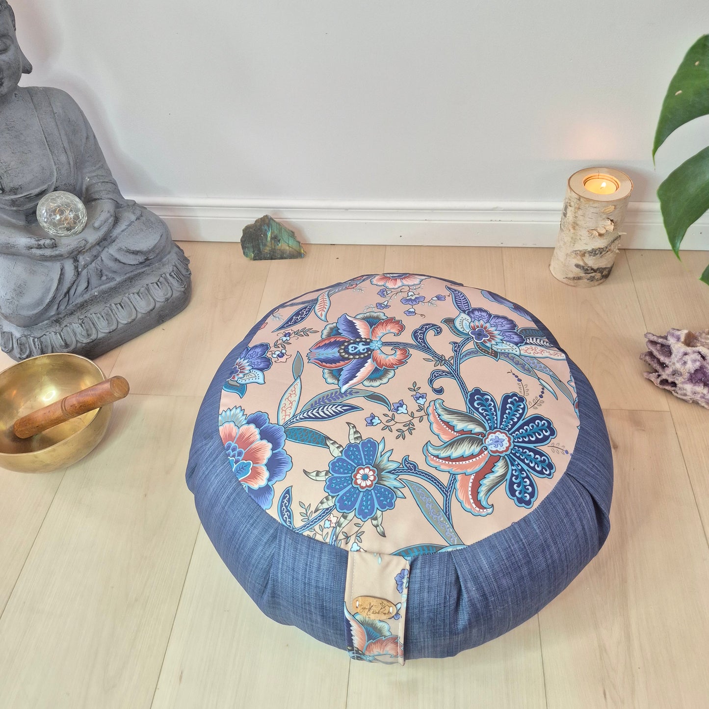 Zafu Éco-Friendly/Coussin de Méditation en Matériaux Recyclés