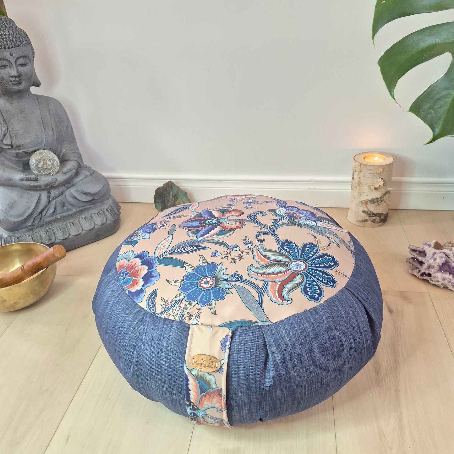 Zafu Éco-Friendly/Coussin de Méditation en Matériaux Recyclés