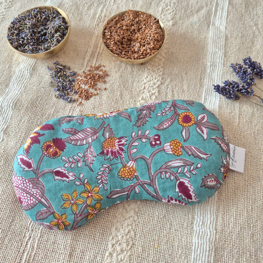 Repose yeux en lin Bio et lavande