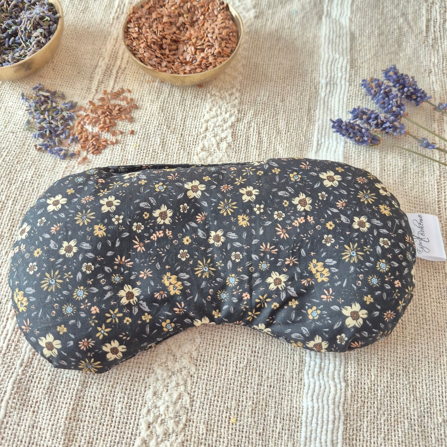 Repose yeux en lin Bio et lavande