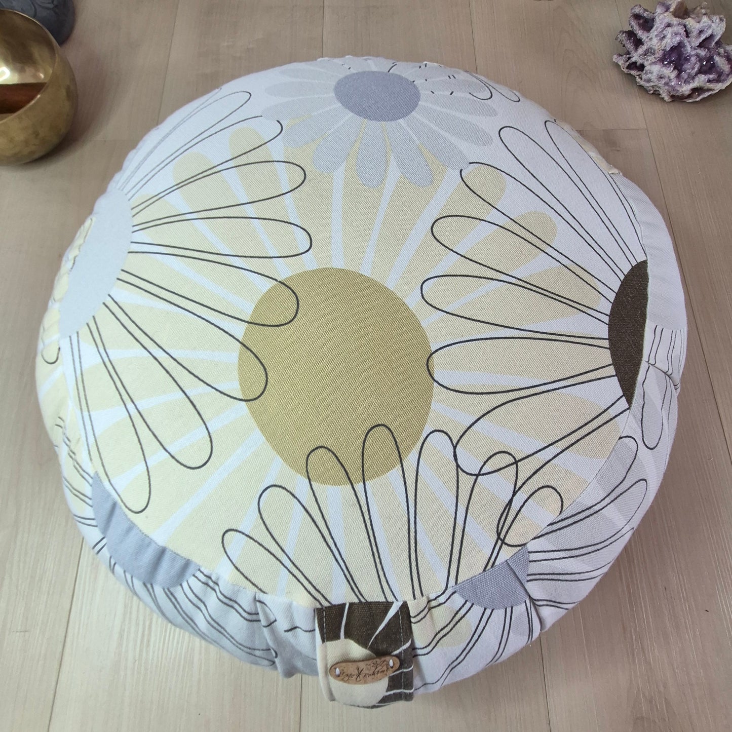 Zafu Éco-Friendly/Coussin de Méditation en Matériaux Recyclés