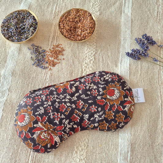 Repose yeux en lin Bio et lavande