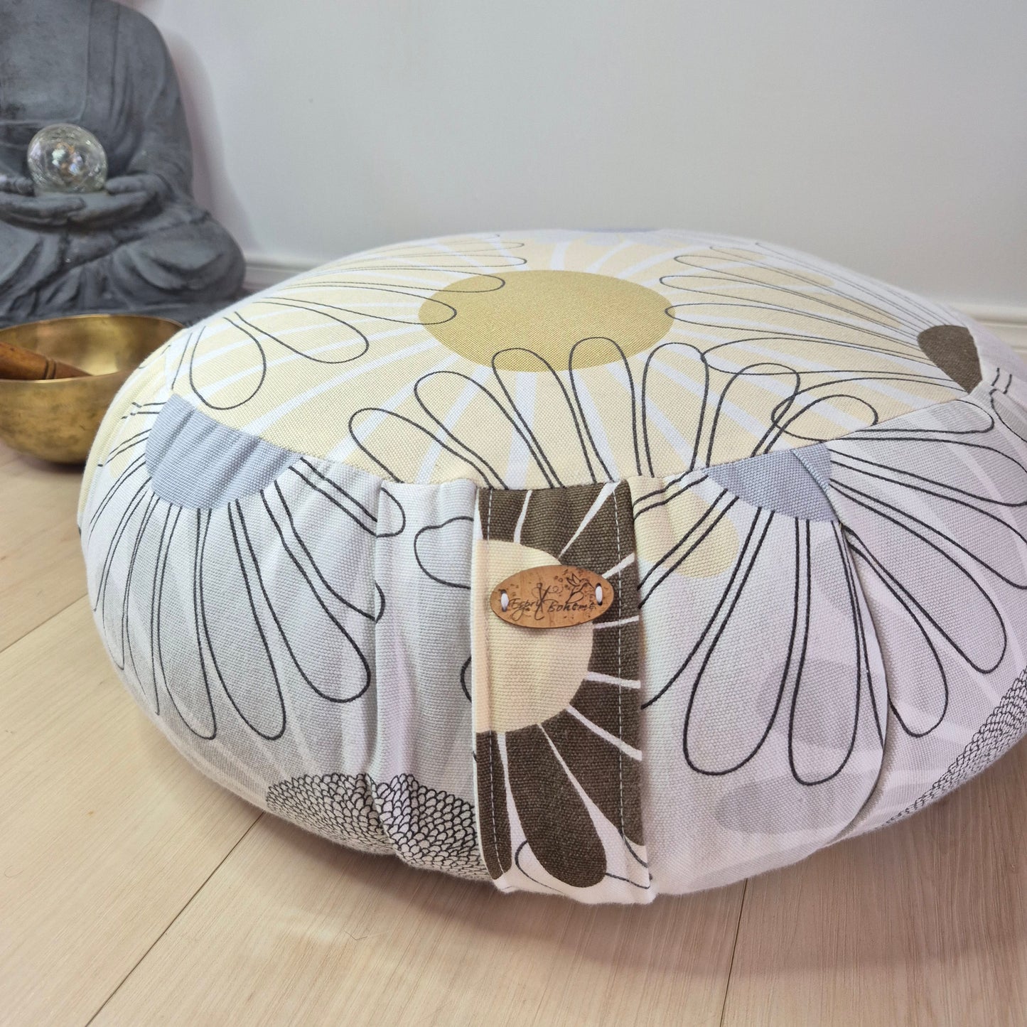 Zafu Éco-Friendly/Coussin de Méditation en Matériaux Recyclés