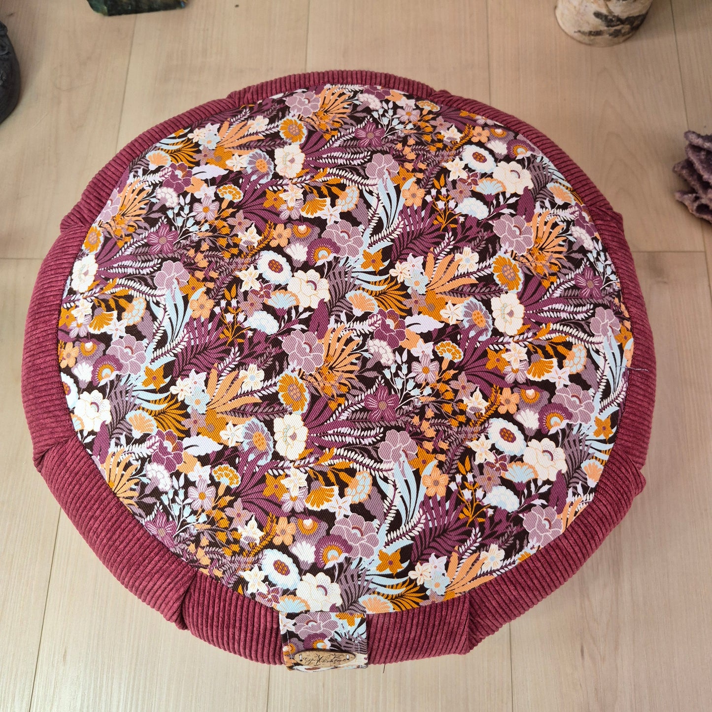 Zafu Éco-Friendly/Coussin de Méditation en Matériaux Recyclés