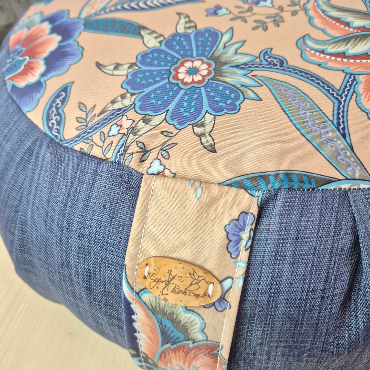 Zafu Éco-Friendly/Coussin de Méditation en Matériaux Recyclés