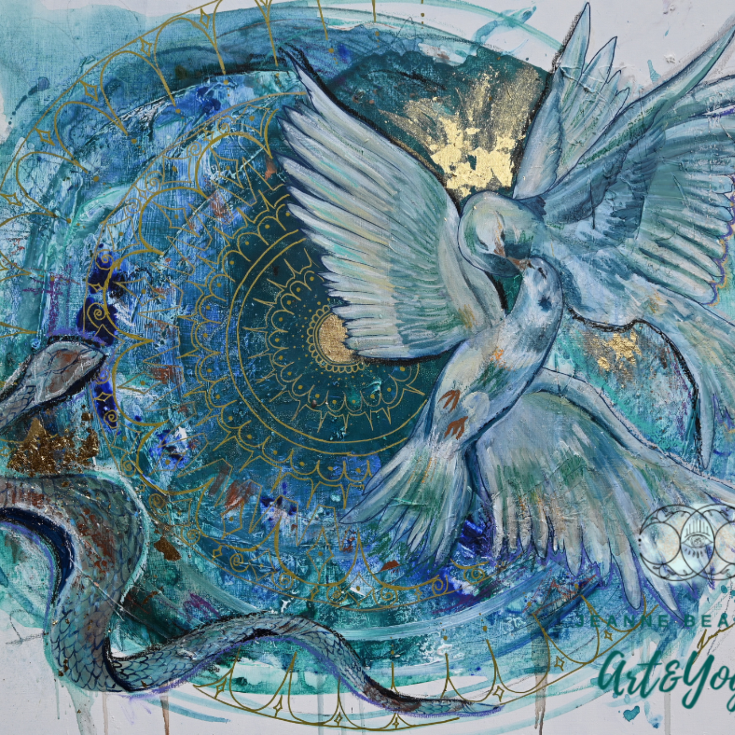 Coussin de méditation /Zafu Lilith,  MantrArt